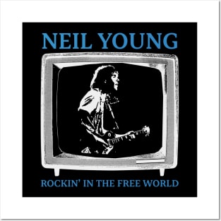 classic neil young fanwork Posters and Art